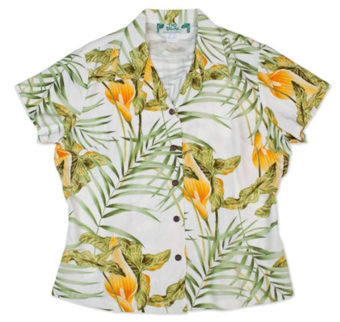 Two Palms Women's Napali Fitted Blouse