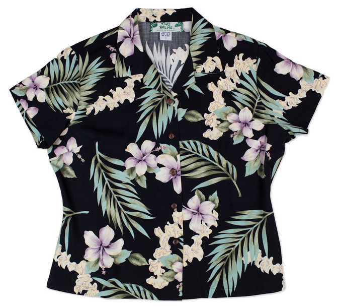 Two Palms Women's Tuberose Fitted Blouse