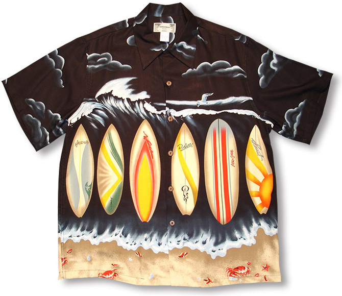 Longboard Men's Vintage Kamehameha Shirt