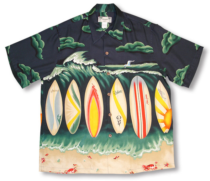 Longboard Men's Vintage Kamehameha Shirt