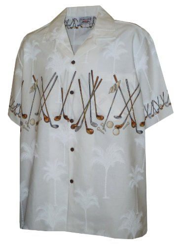 Pacific Legend Mens S to 4X Golf Club Chest Band Shirt