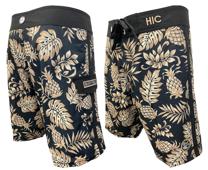 Hawaiian Island Creations (HIC) 19" Fineapple 8 Way Stretch Boardshorts