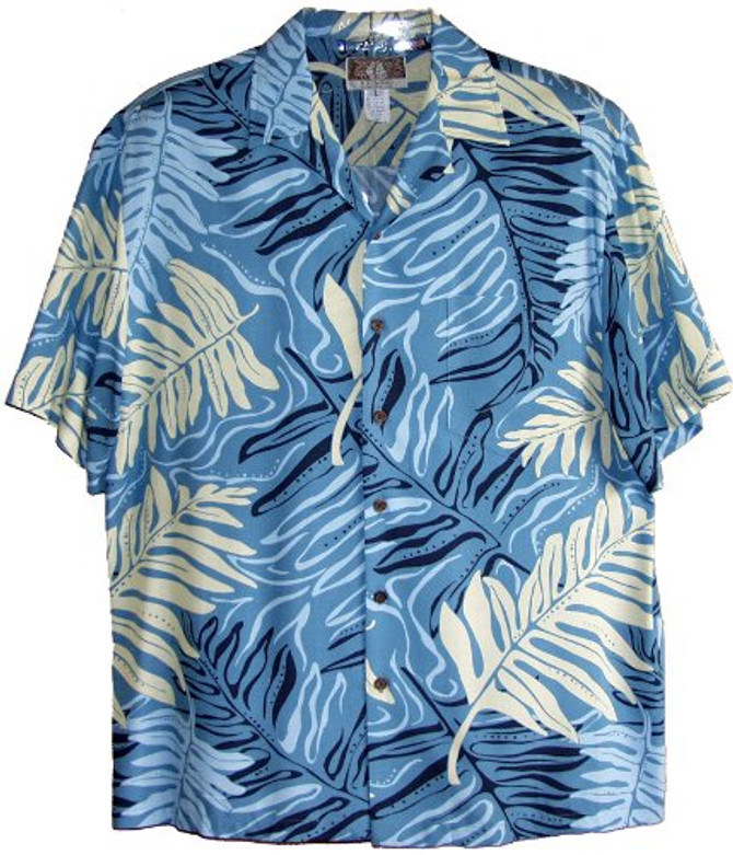 RJC Mens Tropical Fern Rayon Shirt