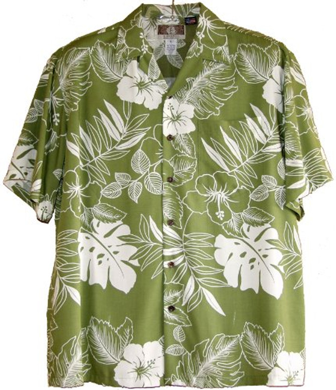 RJC Mens Exquisite Hawaiian Rayon Shirt