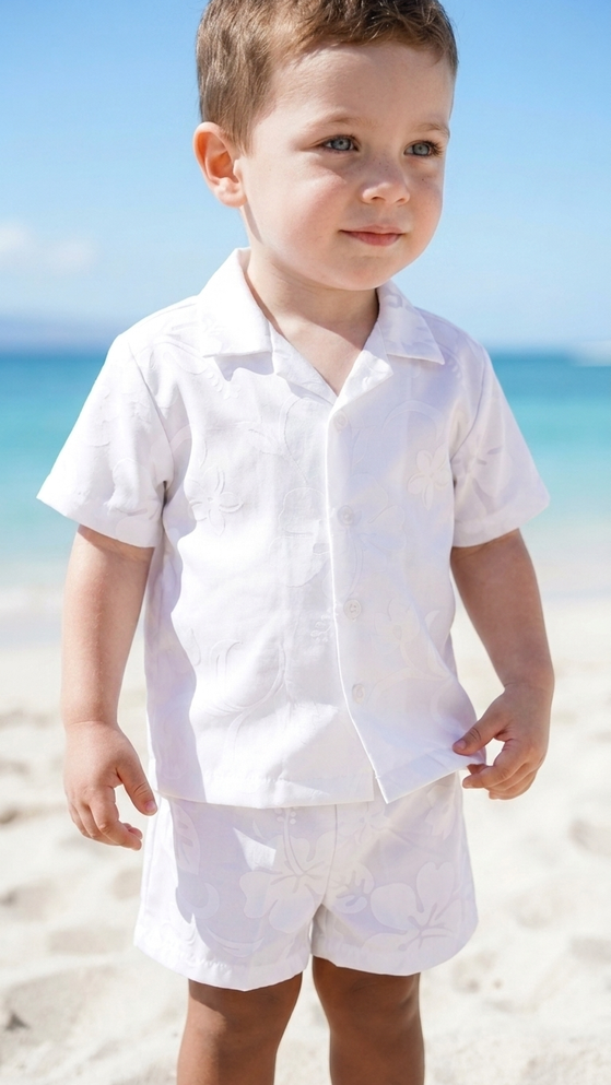 RJC Boys Classic Hibiscus Shirt
