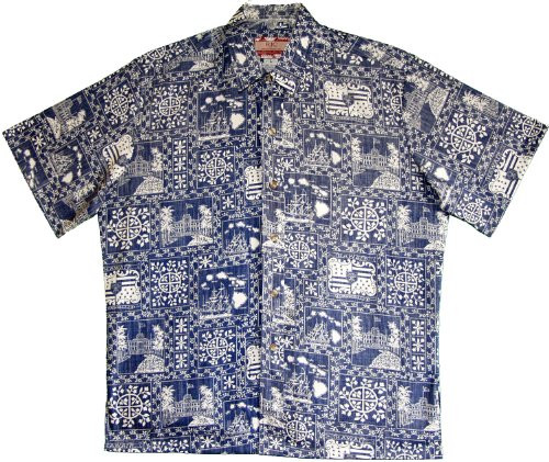 RJC Mens Hawaii State Monarchy Reverse Shirt