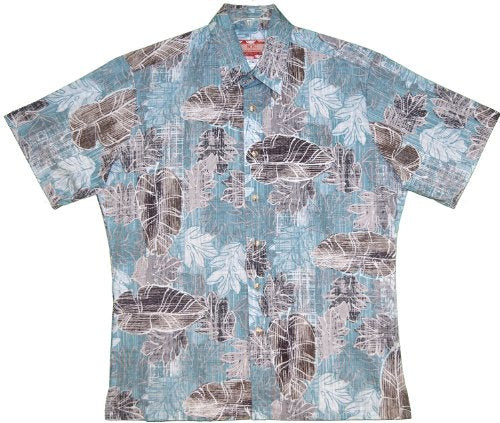 RJC Mens Pale Free Falling Leaf Reverse Shirt