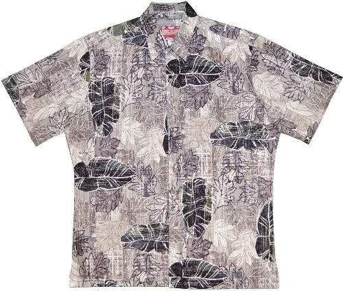 RJC Mens Pale Free Falling Leaf Reverse Shirt