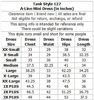 Classic Hibiscus Women's A-Line Hawaiian Short Tank Dress