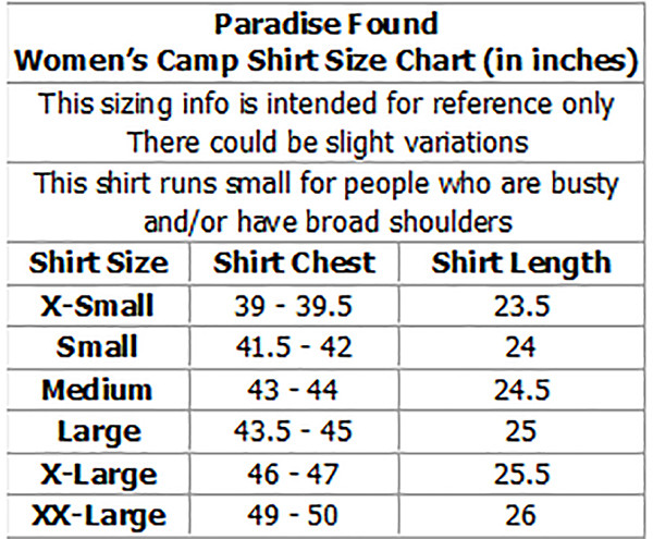 Shell Ginger Women's Hawaiian Camp Shirt