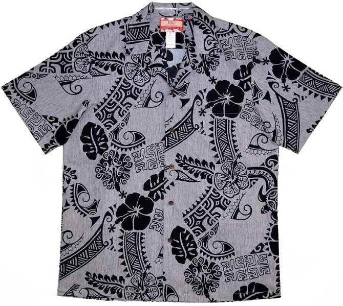 Native Tribal Symbol Men's Hawaiian Shirt