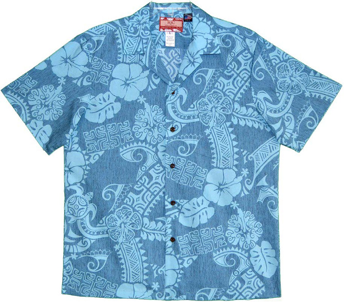 Native Tribal Symbol Men's Hawaiian Shirt