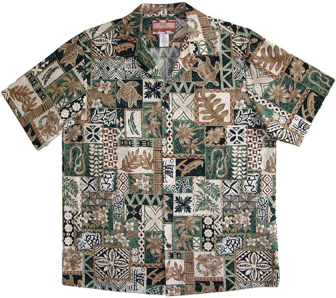 Hawaiian Symbol Men's Hawaiian Shirt