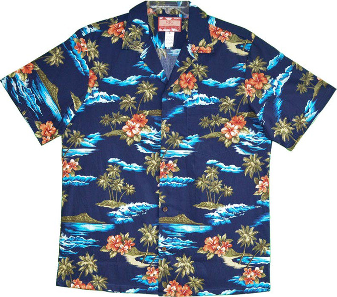 Lost Island Men's Hawaiian Shirt