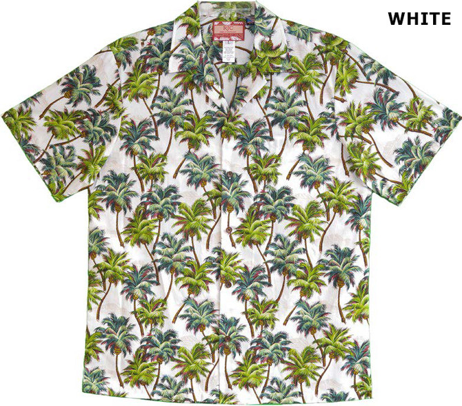 Land of Coconut Trees Men's Hawaiian Shirt