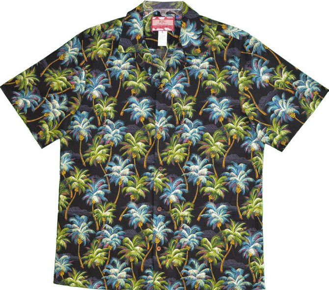 Land of Coconut Trees Men's Hawaiian Shirt
