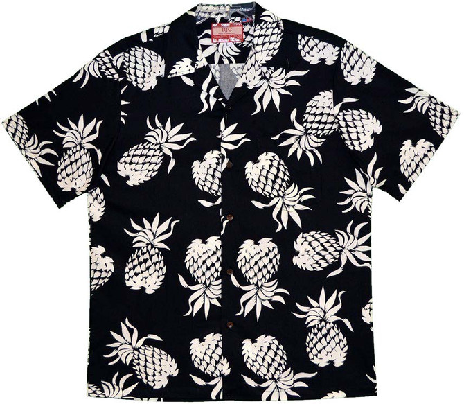 Love Pineapples Men's Hawaiian Shirt