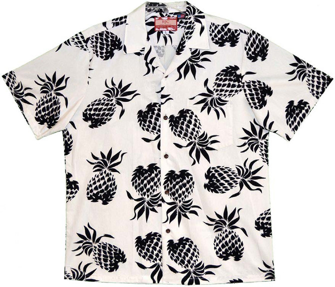 Love Pineapples Men's Hawaiian Shirt