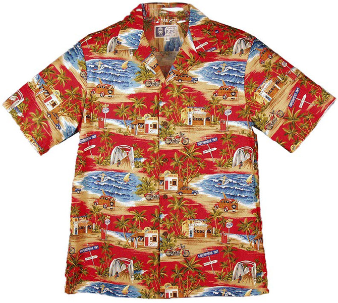 Shave Ice Shack Men's Hawaiian Shirt