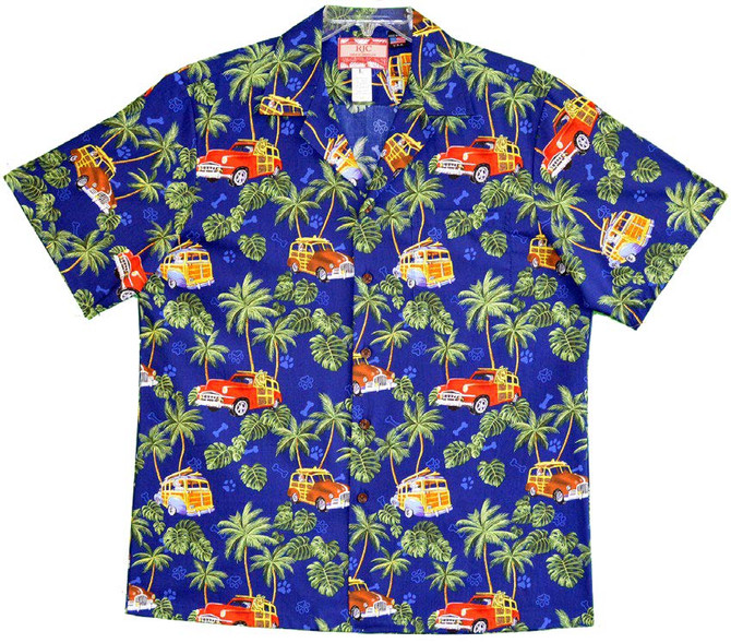 Many More Woodies Men's Hawaiian Shirt