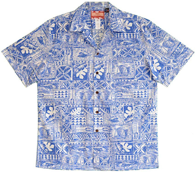 Island Sketches Men's Hawaiian Shirt