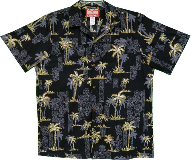 Tapa Palm Men's Hawaiian Shirt