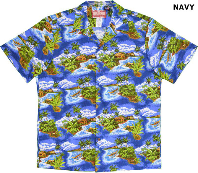 BeachFront Hale Men's Hawaiian Shirt