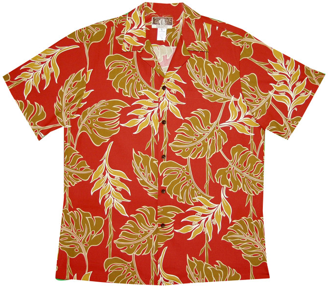 Monstera Jungle Vines Men's Hawaiian Shirt