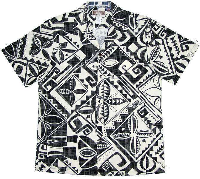 Polynesian Portrayal Men's Hawaiian Shirt