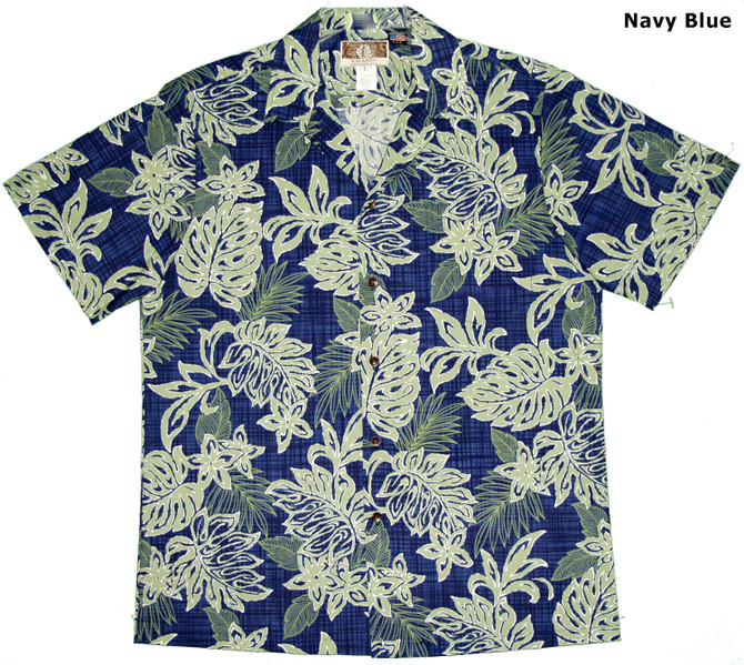 Polynesian Fragrant Jungle Men's Hawaiian Shirt