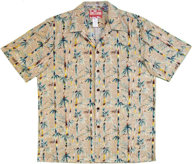 Lucky Little Bamboo Men's Hawaiian Shirt