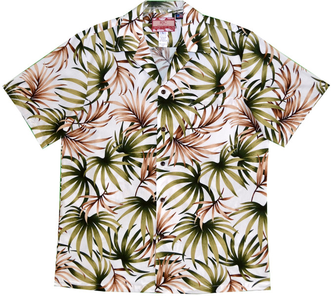 Island Leaf Flutter Men's Hawaiian Shirt