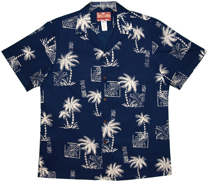 Coconut Tree Heritage II Men's Hawaiian Shirt