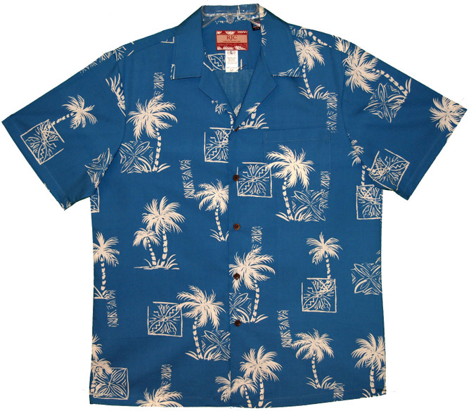Coconut Tree Heritage II Men's Hawaiian Shirt