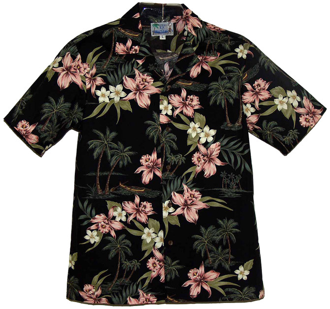 Orchid Island Men's Hawaiian Shirt