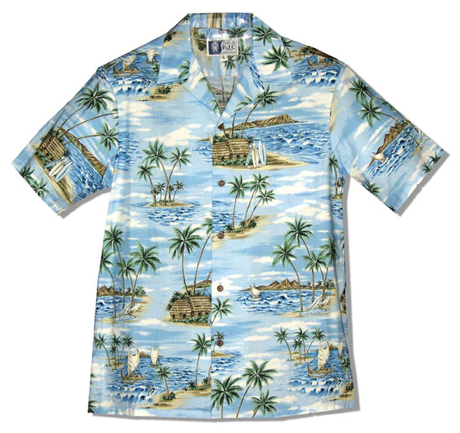 Polynesian Island Men's Hawaiian Shirt