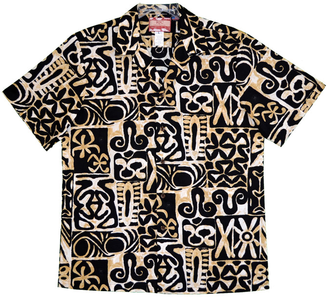 Polynesian Cave Fantasy Men's Hawaiian Shirt