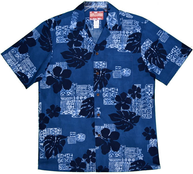 Polynesian Tapa Tradition Men's Hawaiian Shirt