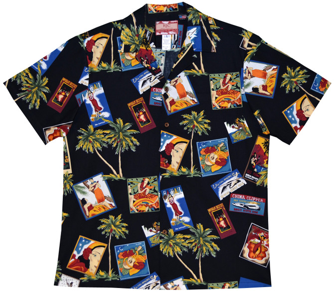 Pan American Hawaii Express Men's Hawaiian Shirt