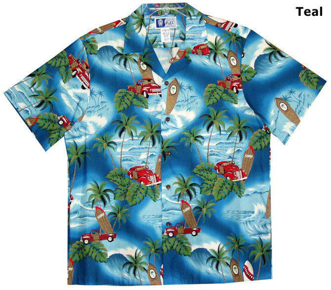 Woody Surf's Up Men's Hawaiian Shirt