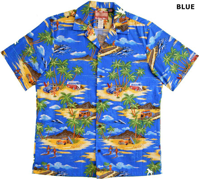 Stranded Woodie Island Men's Hawaiian Shirt