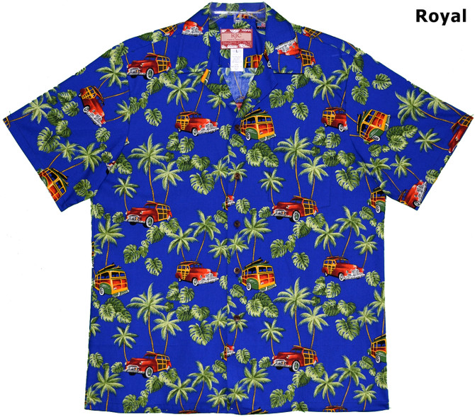 Waikiki Woody Men's Hawaiian Shirt