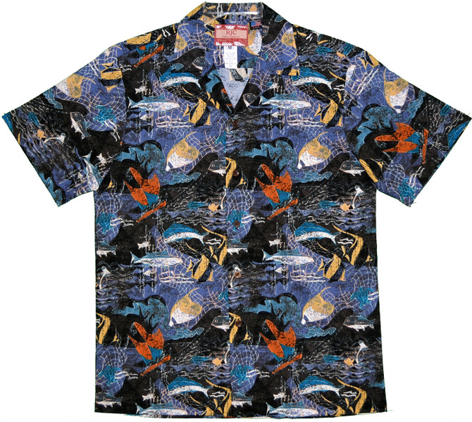 Tropical Fish Men's Hawaiian Shirt