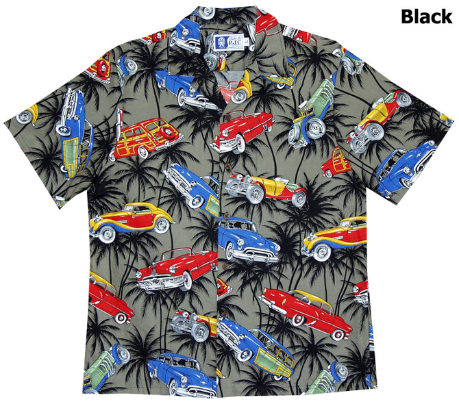 Antique Automobiles Men's Hawaiian Shirt