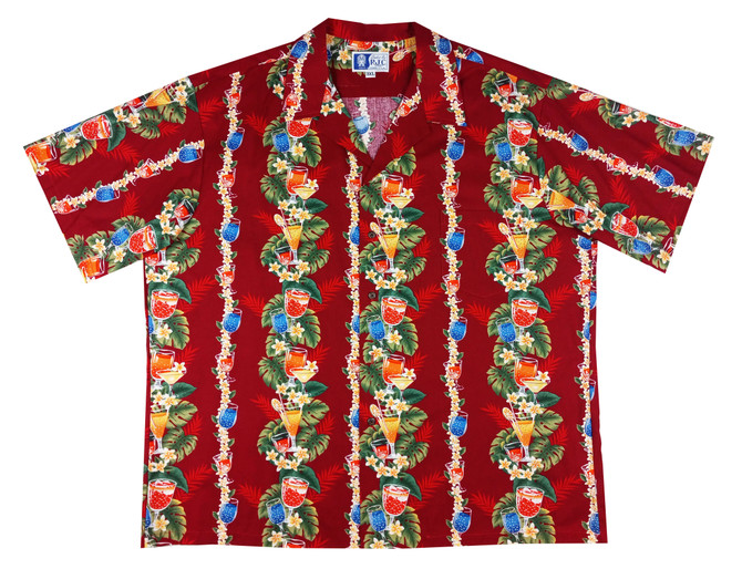 Island Breeze Cocktail Men's Hawaiian Shirt