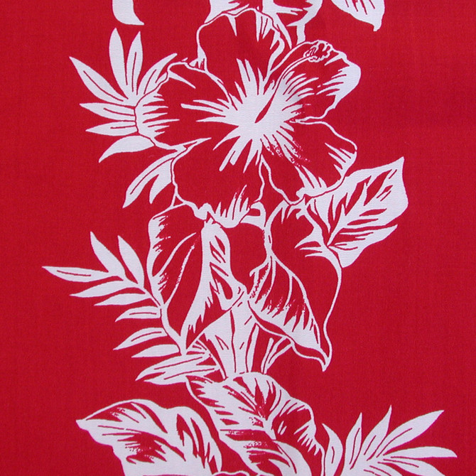 Paradise Found Men's Hibiscus Panel Hawaiian Shirt