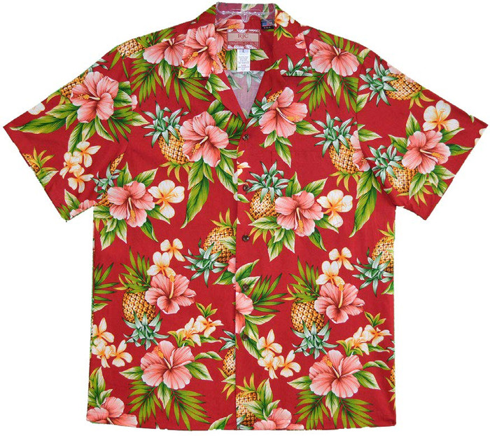 Pineapples Men's Hawaiian Shirt
