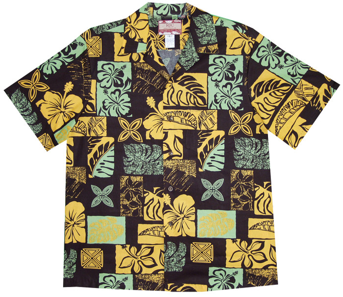 Camicia Hawaiana Benny's Bold Parrots - 100% Cotone, Uomo, Maniche Corte - Foto 2