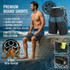 Hawaiian Island Creations (HIC) 21" Kanaha 8 Way Stretch Boardshorts