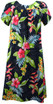 RJC Women's Maui Hibiscus Heliconia Muumuu Dress